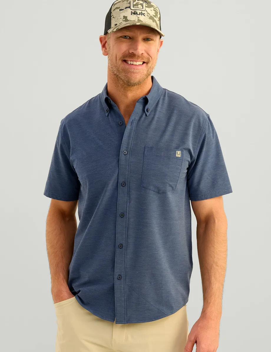 Huk Gear Button Downs-Kona Button-Down Naval Academy