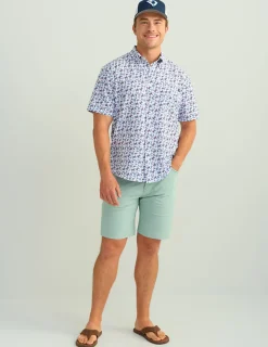 Huk Gear Button Downs-Kona Button-Down Naval Academy Lowcountry Boil