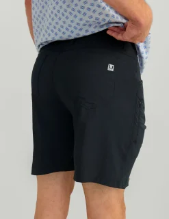 Huk Gear Shorts-Kona 6-Inch Short Black
