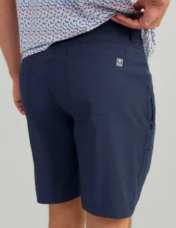 Huk Gear Shorts-Kona 9-Inch Short Naval Academy