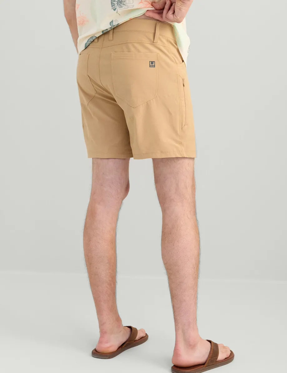 Huk Gear Shorts-Kona 6-Inch Short Marl