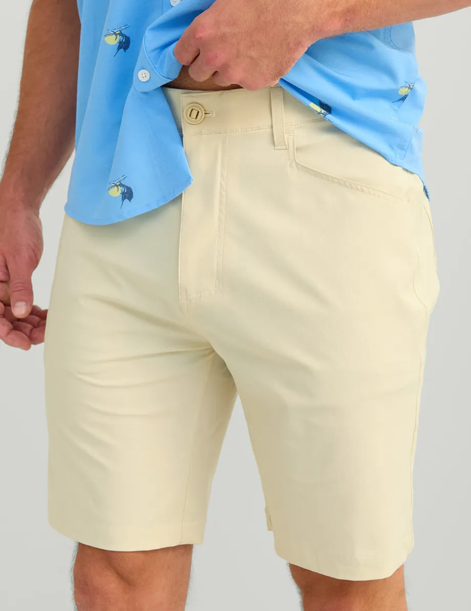 Huk Gear Shorts-Kona 9-Inch Short Khaki