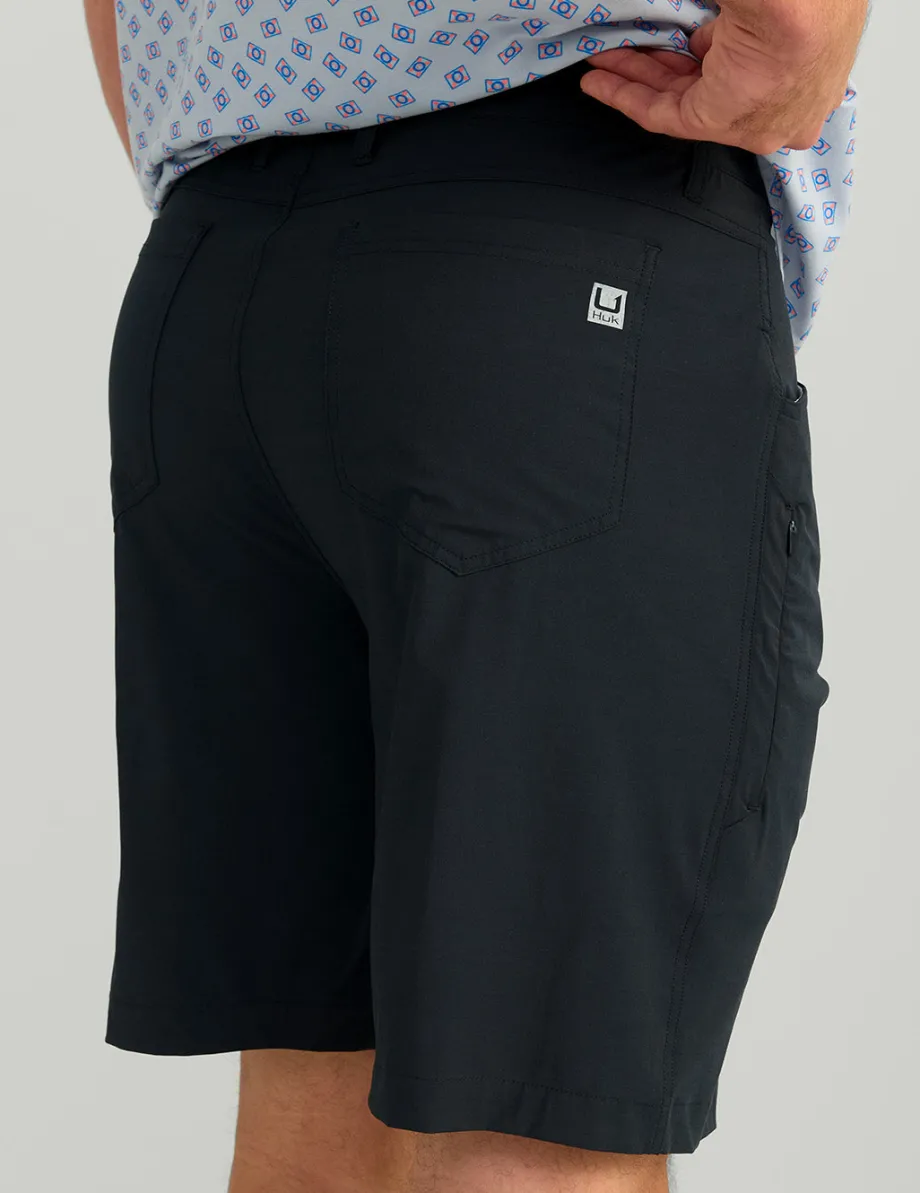 Huk Gear Shorts-Kona 9-Inch Short Black