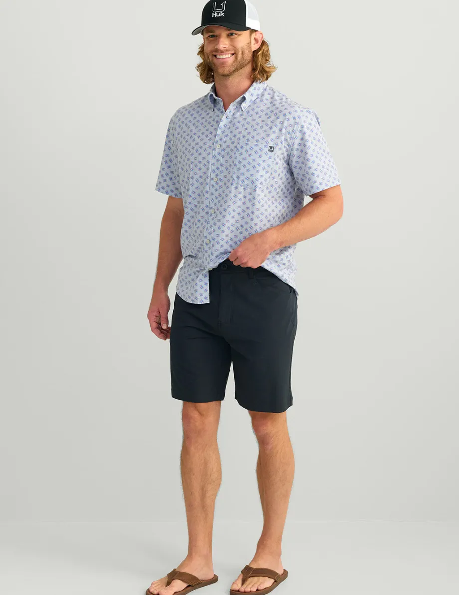 Huk Gear Shorts-Kona 9-Inch Short Black