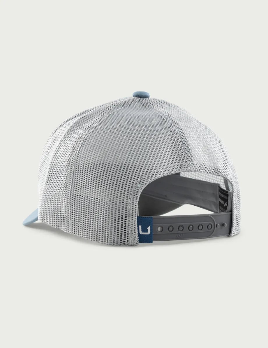 Huk Gear Hats-Lab Patch Trucker Hat Quiet Harbor