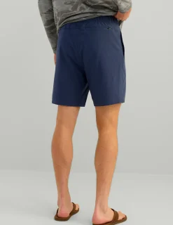 Huk Gear Shorts-Leeward Short Naval Academy Heather