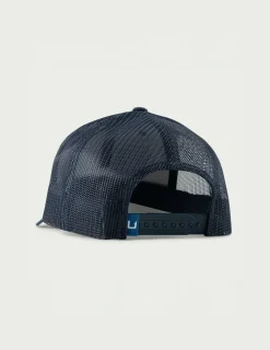 Huk Gear Hats-Marlin Patch Trucker Hat Naval Academy