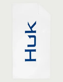Huk Gear Hard Goods|Hard Goods-Microfiber Beach Towel White
