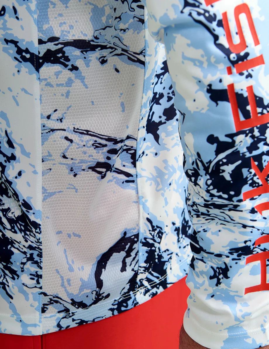 Huk Gear Performance Tops-Mossy Oak Pursuit Performance Crew Mossy Oak Windsurfer