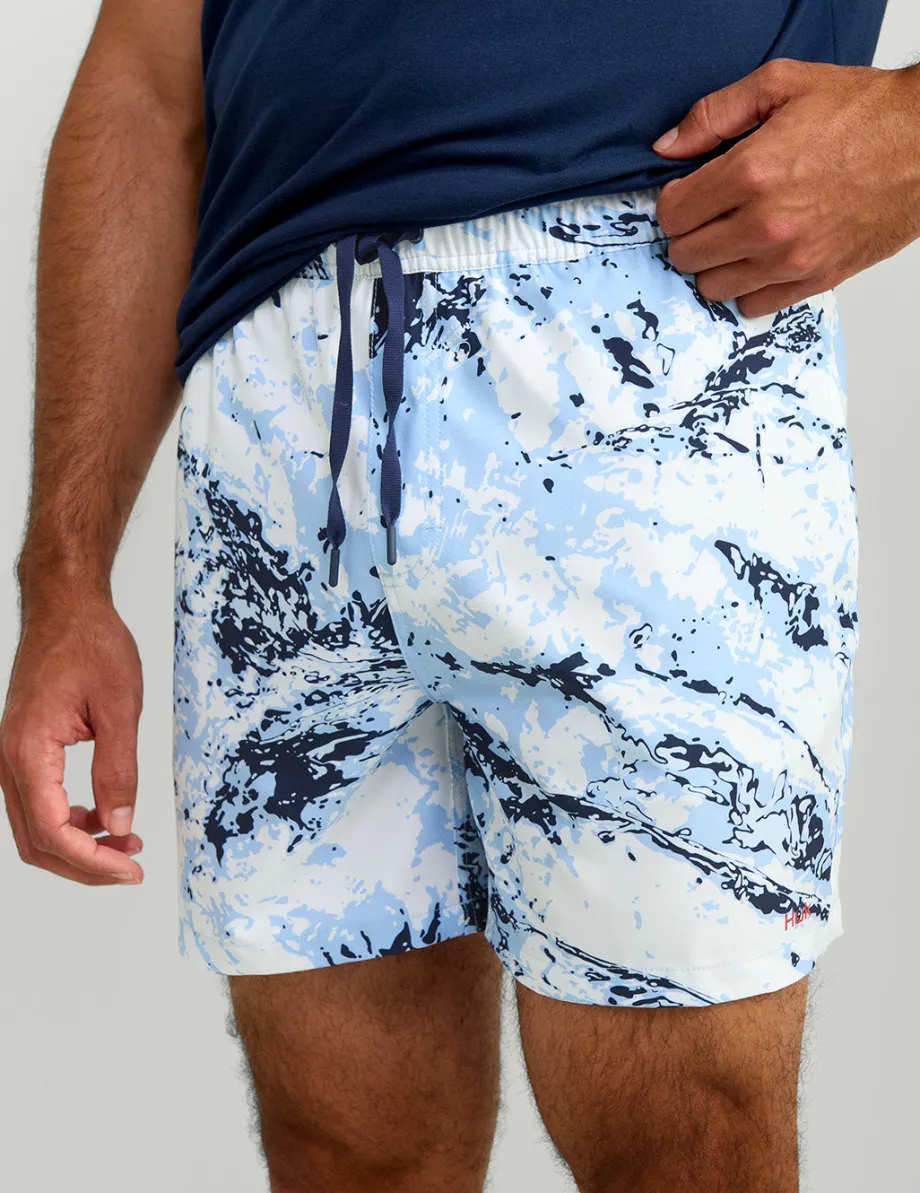 Huk Gear Swim-Mossy Oak Pursuit Volley Swim Shorts Mossy Oak Windsurfer