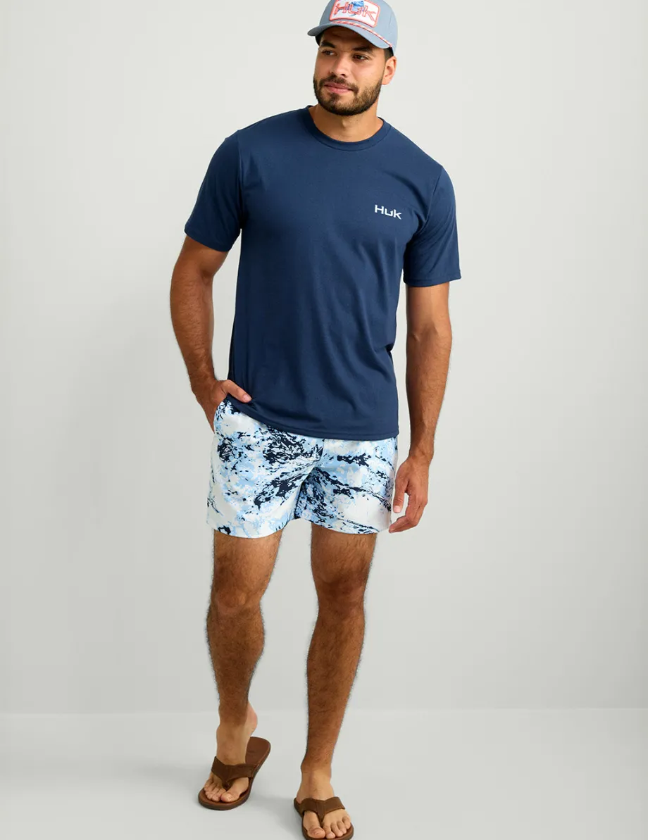 Huk Gear Swim-Mossy Oak Pursuit Volley Swim Shorts Mossy Oak Windsurfer