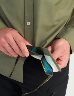 Huk Gear Button Downs-Next Level Button-Down Moss