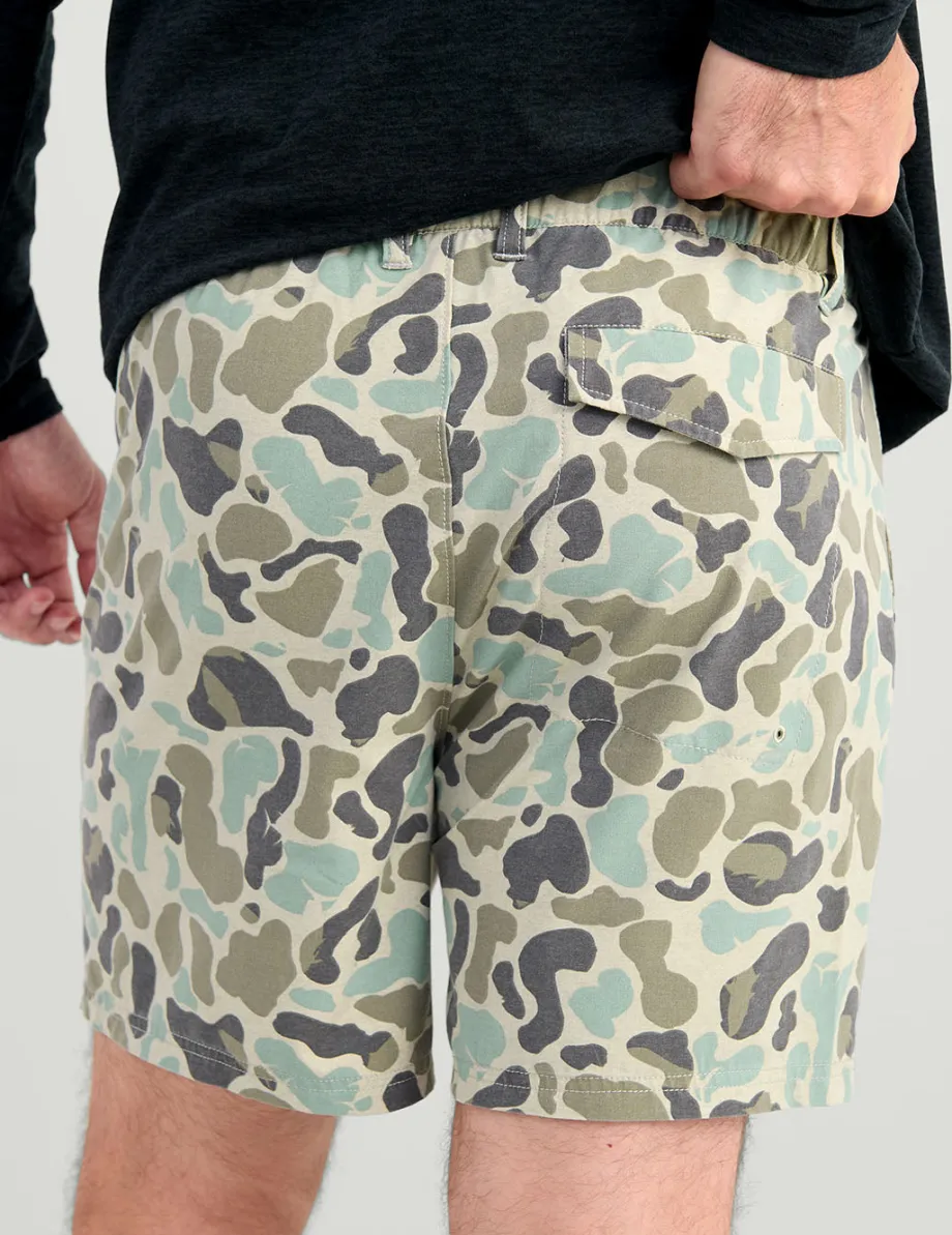 Huk Gear Shorts-Next Level Camp Short KC Volcanic Ash Camo