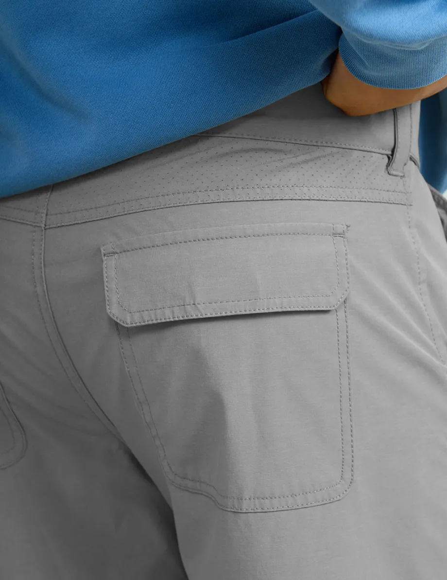 Huk Gear Shorts-Next Level 10.5-inch Short Overcast Grey