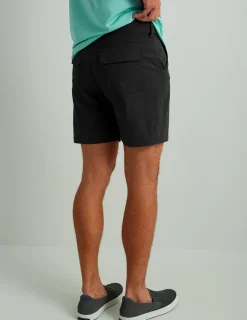 Huk Gear Shorts-Next Level 7-inch Short Black