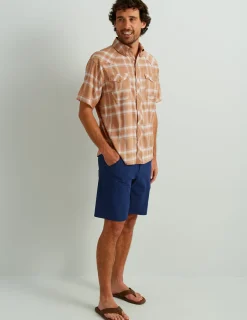Huk Gear Shorts-Next Level 10.5-inch Short Naval Academy