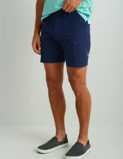 Huk Gear Shorts-Next Level 7-inch Short Naval Academy