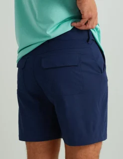Huk Gear Shorts-Next Level 7-inch Short Naval Academy