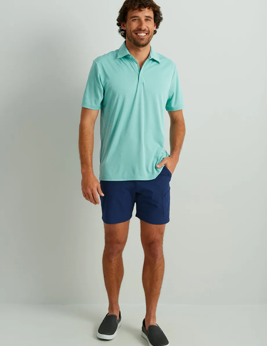 Huk Gear Shorts-Next Level 7-inch Short Naval Academy