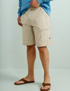 Huk Gear Shorts-Next Level 10.5-inch Short Khaki