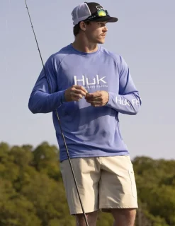 Huk Gear Shorts-Next Level 10.5-inch Short Khaki