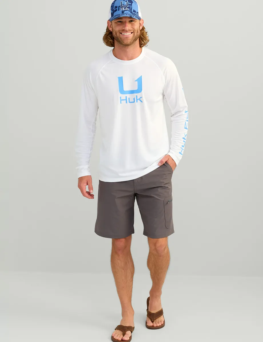 Huk Gear Shorts-Next Level 10.5-inch Short Iron