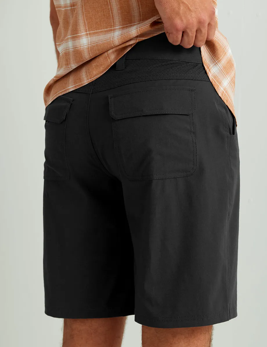 Huk Gear Shorts-Next Level 10.5-inch Short Black