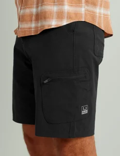 Huk Gear Shorts-Next Level 10.5-inch Short Black