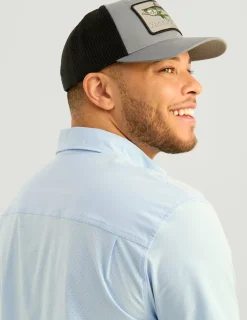 Huk Gear Button Downs-Next Level Short Sleeve Button-Down Windsurfer