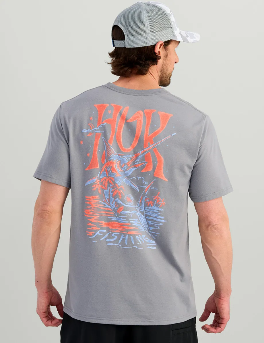 Huk Gear T-Shirts-Night Sword Tee Night Owl