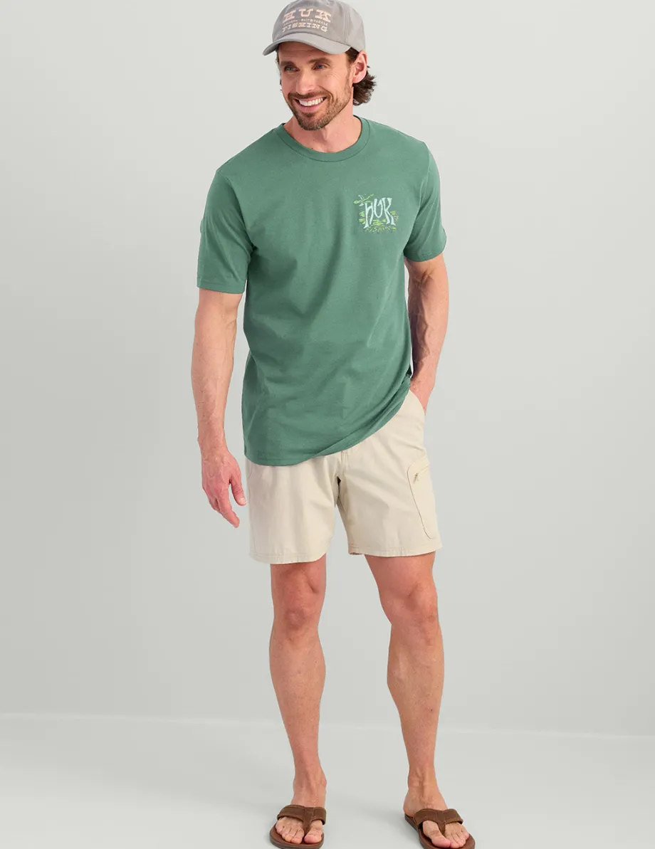 Huk Gear T-Shirts-Night Sword Tee North Atlantic