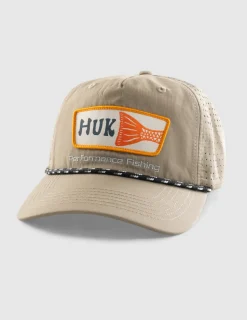 Huk Gear Hats-Patch Performance Rope Hat Mud
