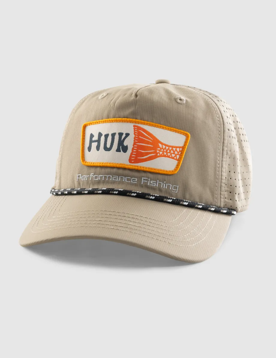 Huk Gear Hats-Patch Performance Rope Hat Mud