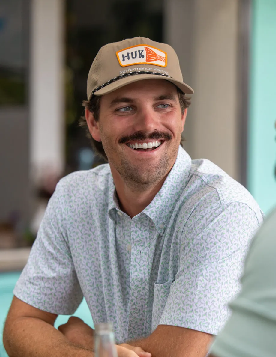 Huk Gear Hats-Patch Performance Rope Hat Mud