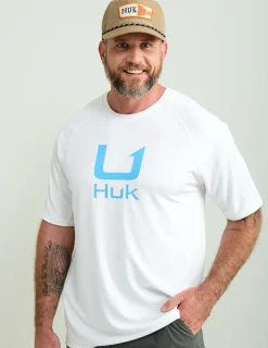 Huk Gear Hats-Patch Performance Rope Hat Mud