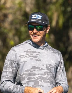 Huk Gear Hats-Patch Performance Rope Hat Black