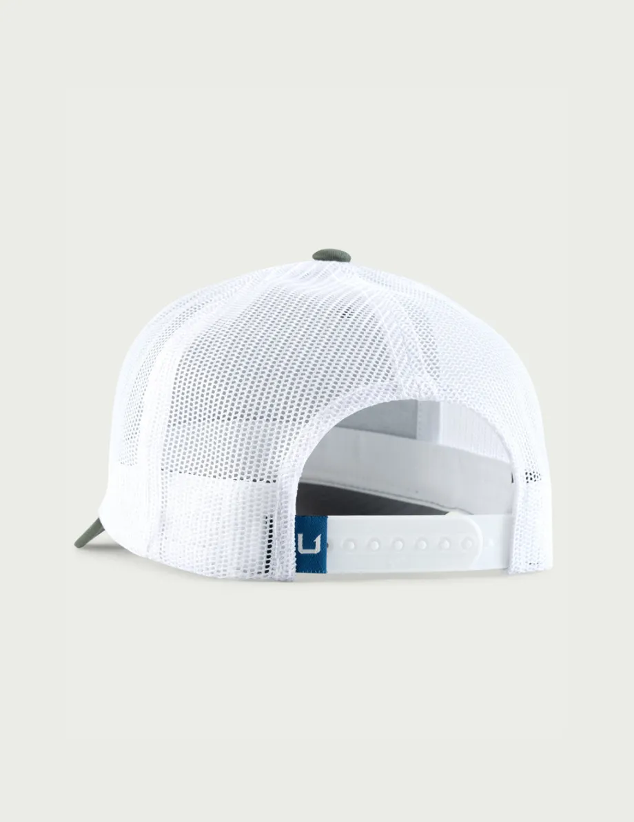 Huk Gear Hats-Performance Fishing Trucker Hat Moss