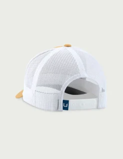 Huk Gear Hats-Performance Fishing Trucker Hat Sand Piper