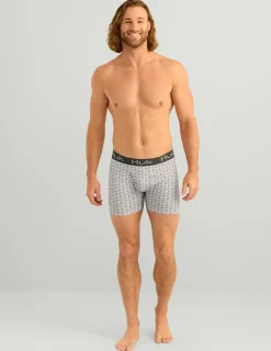 Huk Gear Boxers-Printed Boxer Harbor Mist Raw Bar