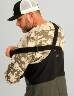 Huk Gear Rainwear-Pro Series Bib Volcanic Ash