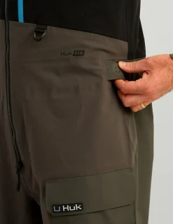 Huk Gear Rainwear-Pro Series Bib Volcanic Ash