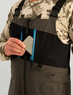 Huk Gear Rainwear-Pro Series Bib Volcanic Ash