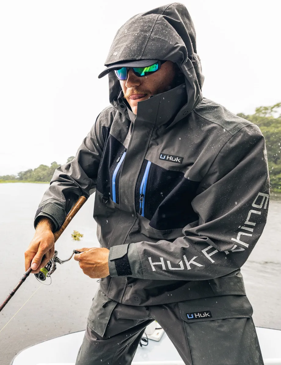 Huk Gear Rainwear-Pro Series Jacket Volcanic Ash