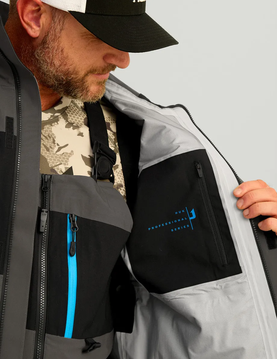 Huk Gear Rainwear-Pro Series Jacket Volcanic Ash
