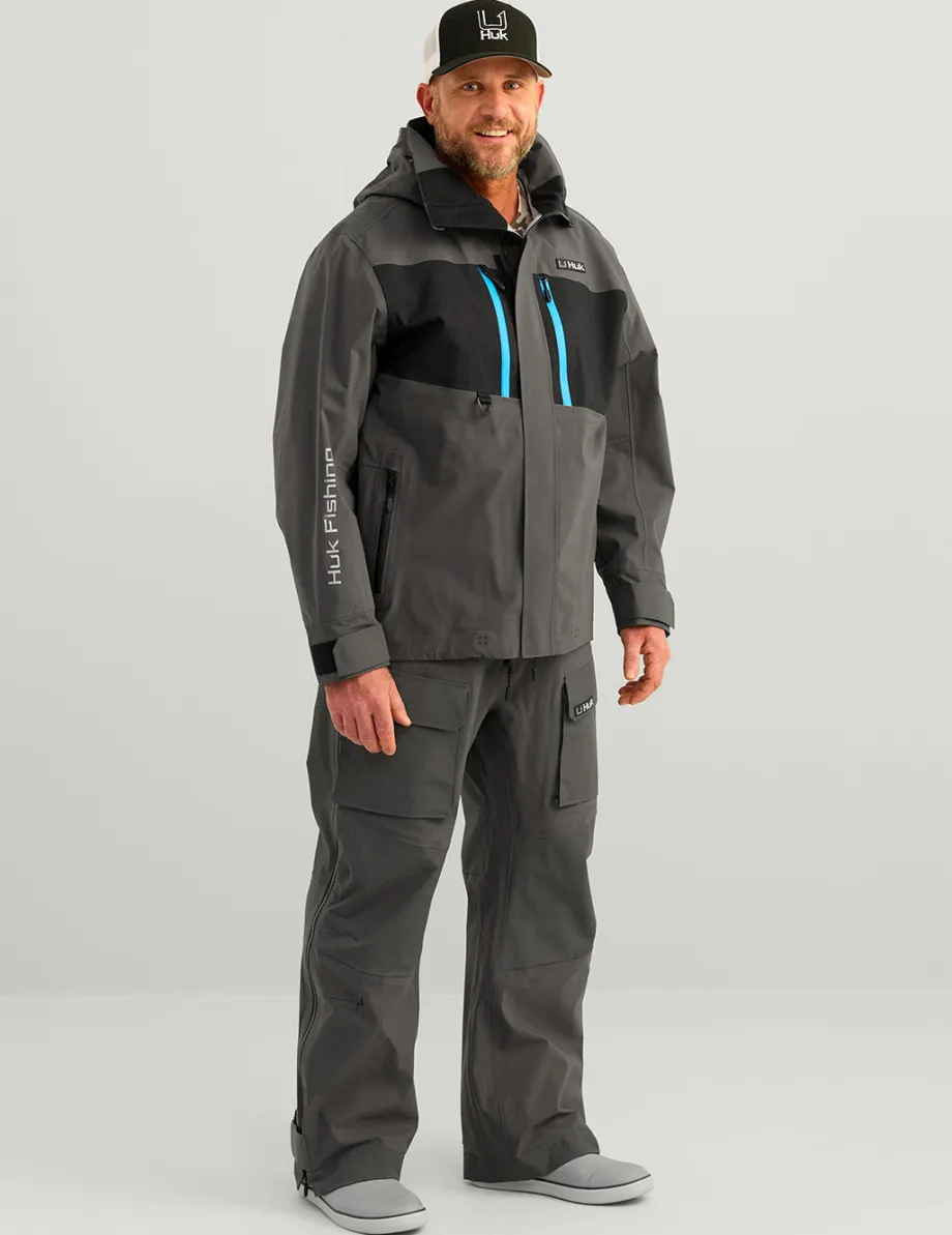 Huk Gear Rainwear-Pro Series Jacket Volcanic Ash