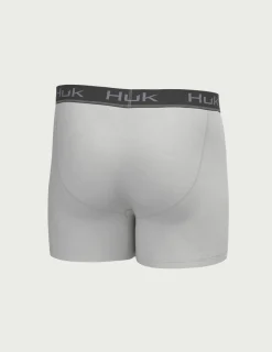Huk Gear Boxers-Pursuit Performance Boxer Overcast Grey