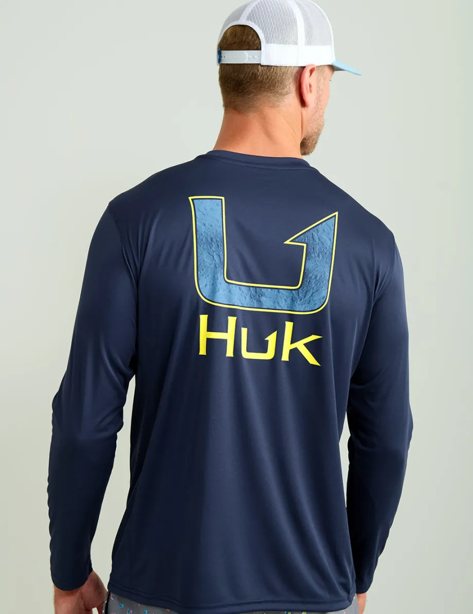 Huk Gear Performance Tops-Pursuit Performance Huk Fill Crew Huk Fill Naval Academy
