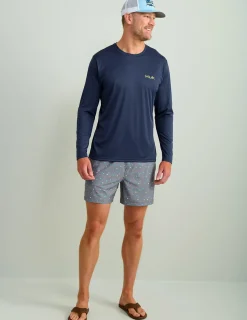 Huk Gear Performance Tops-Pursuit Performance Huk Fill Crew Huk Fill Naval Academy