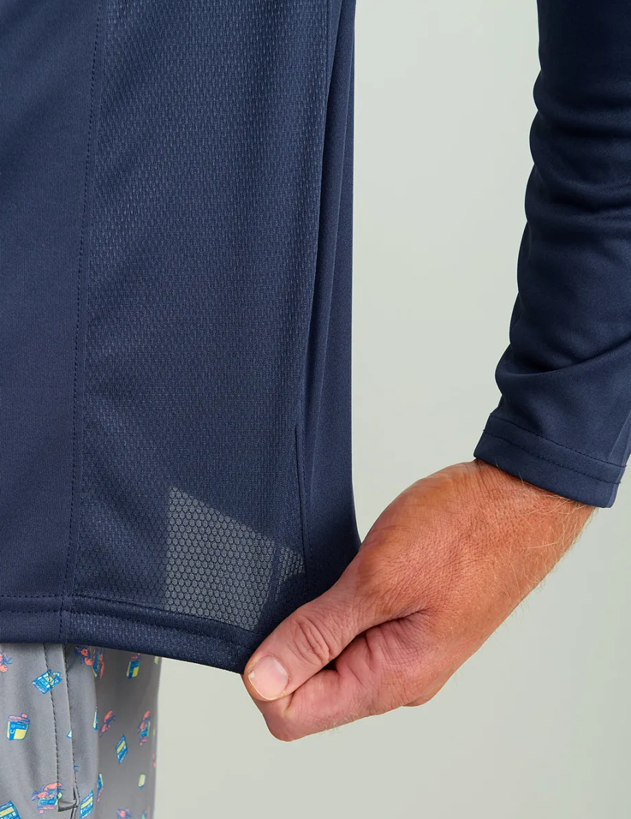 Huk Gear Performance Tops-Pursuit Performance Huk Fill Crew Huk Fill Naval Academy