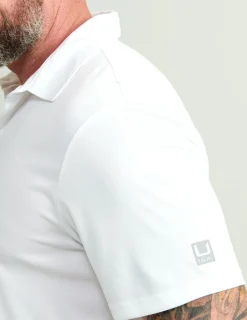 Huk Gear Polos-Pursuit Performance Polo White